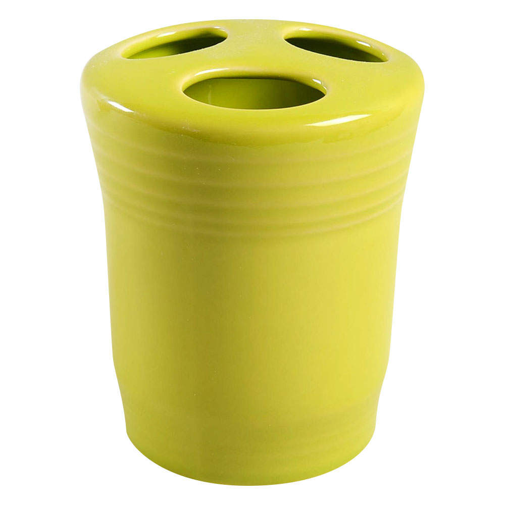 Fiesta Lemongrass (Intro 2009) Toothbrush Holder by Homer Laughlin -1