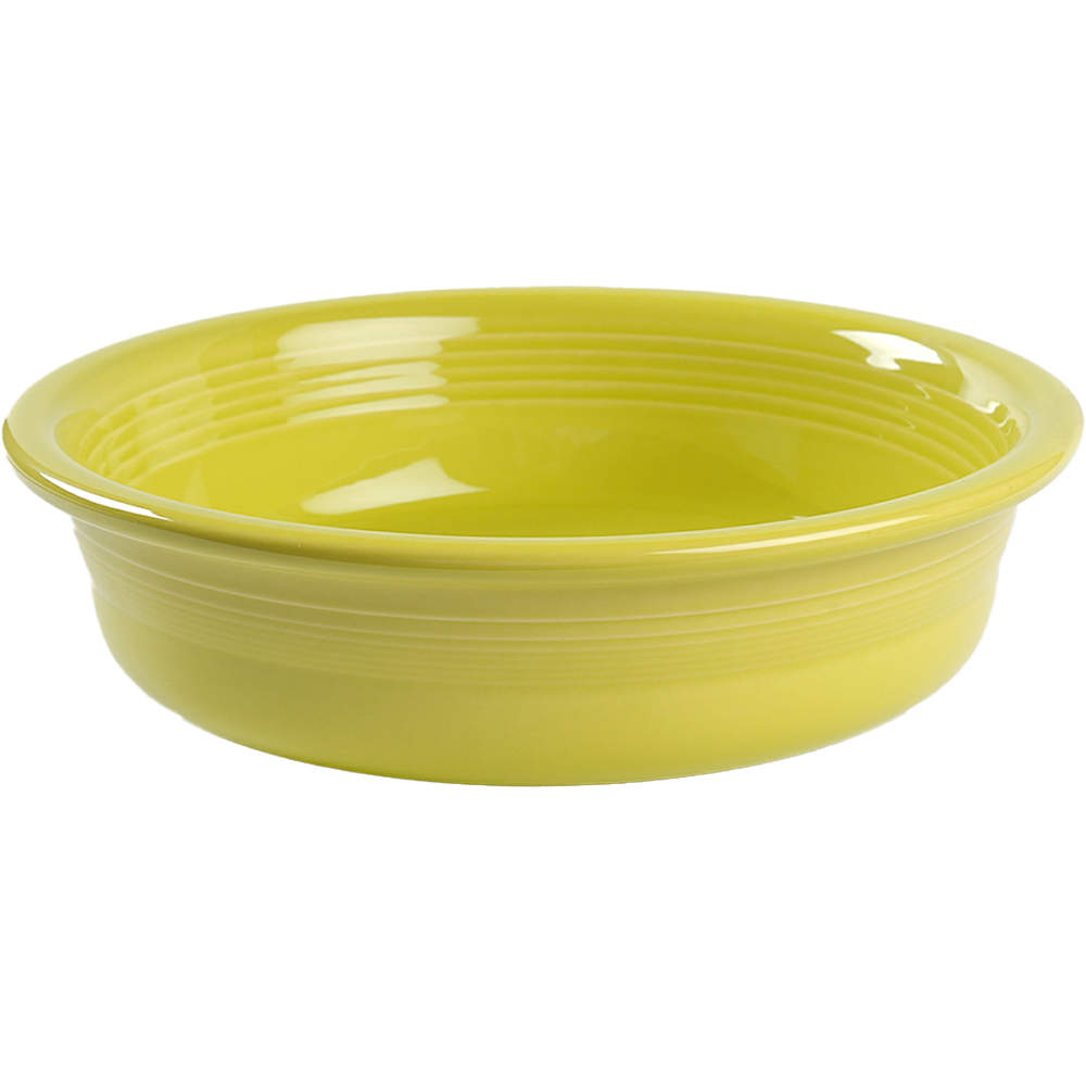 Fiesta Lemongrass (Intro 2009) 10" Large Salad Serving Bowl by Homer Laughlin -1