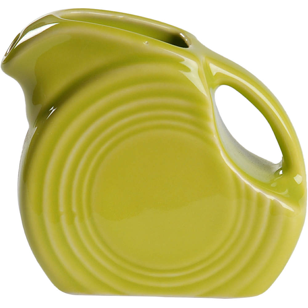 Fiesta Lemongrass (Intro 2009) 4 Oz Pitcher by Homer Laughlin -1