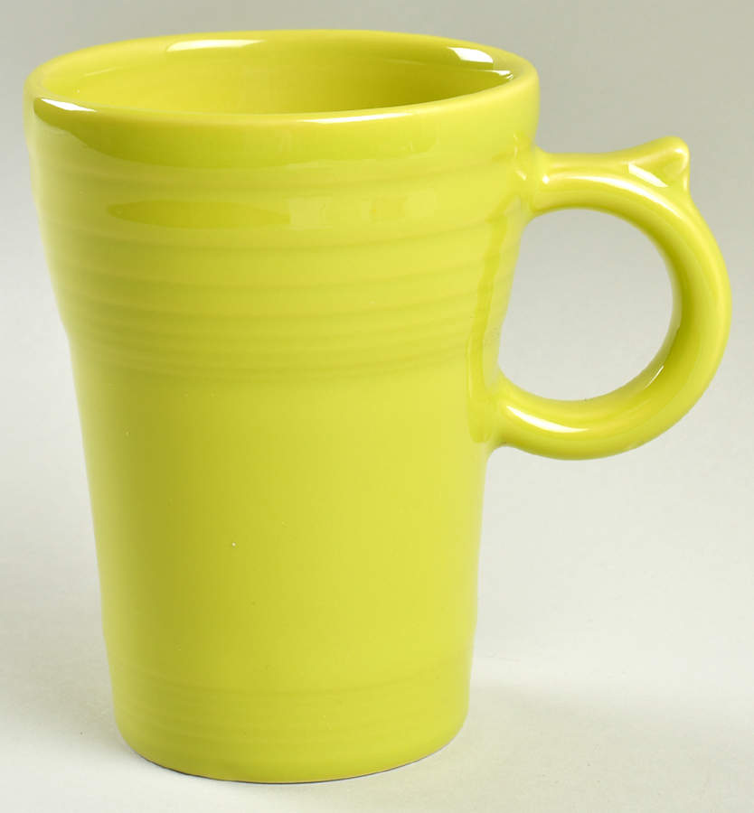Fiesta Lemongrass (Intro 2009) Latte Mug by Homer Laughlin -1