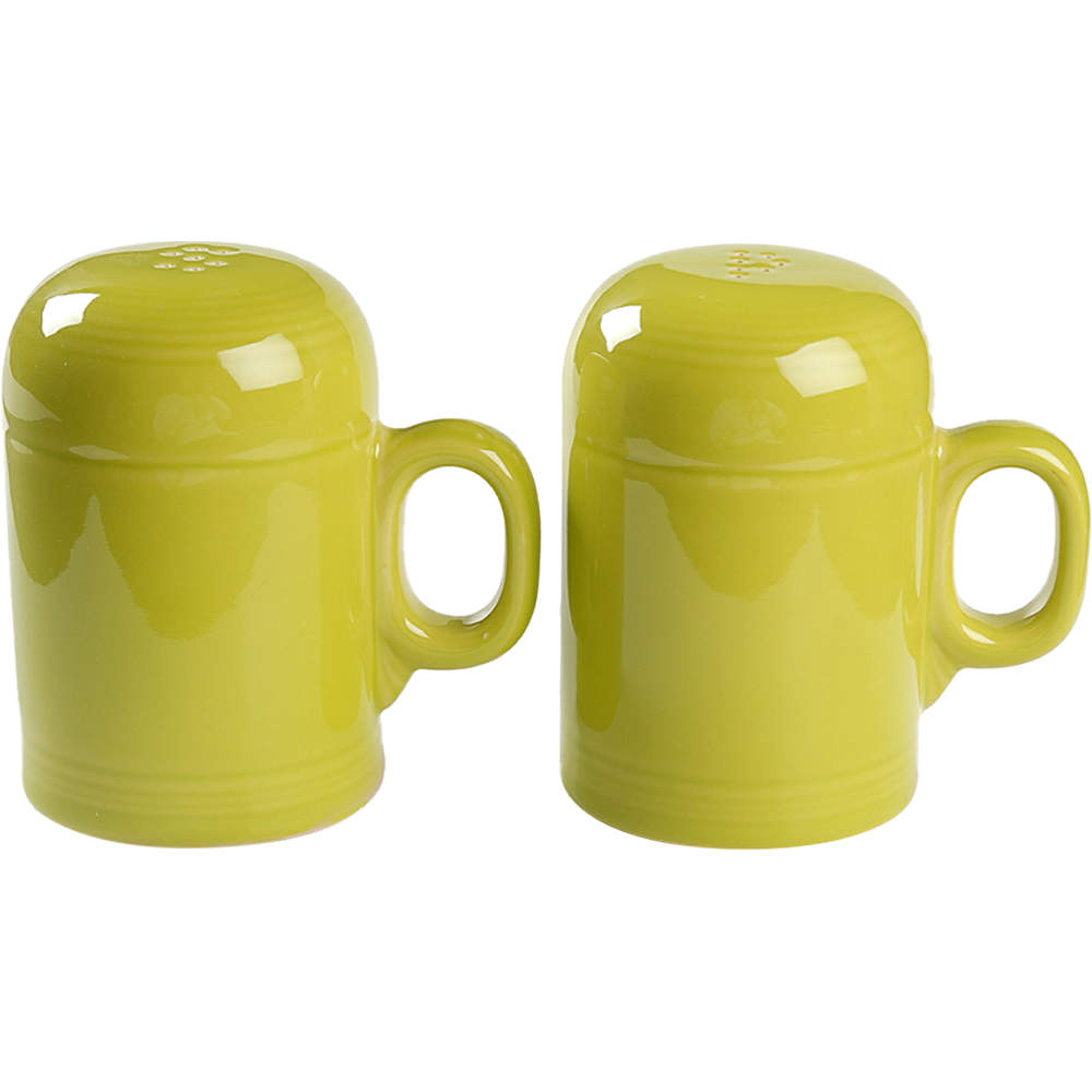 Fiesta Lemongrass (Intro 2009) Stove Top Salt & Pepper Set by Homer Laughlin -1