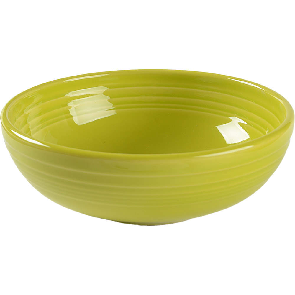 Fiesta Lemongrass (Intro 2009) 7" Bistro Bowl by Homer Laughlin -1