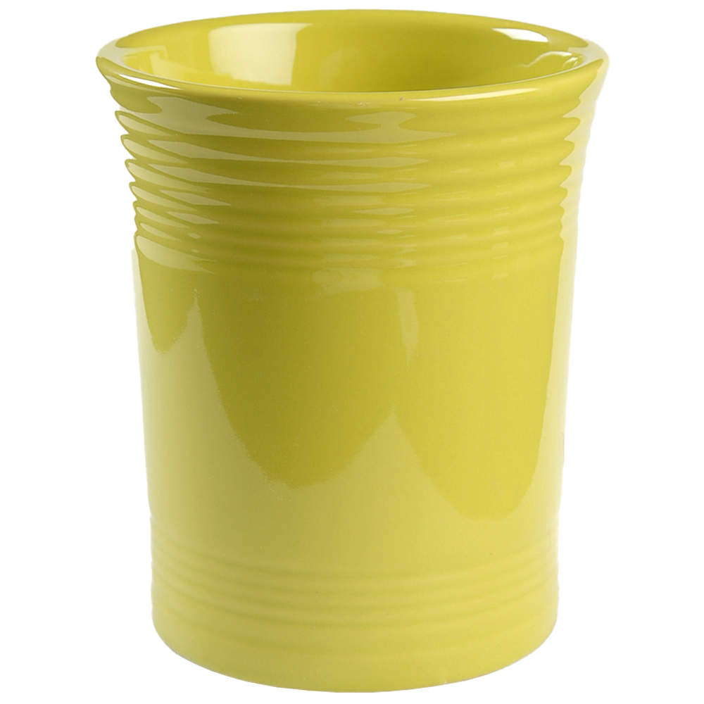 Fiesta Lemongrass (Intro 2009) Utensil Holder by Homer Laughlin -1