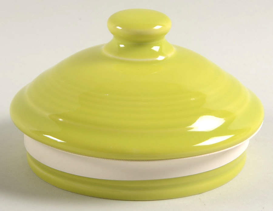 Fiesta Lemongrass (Intro 2009) Lid for Small Canister by Homer Laughlin -1