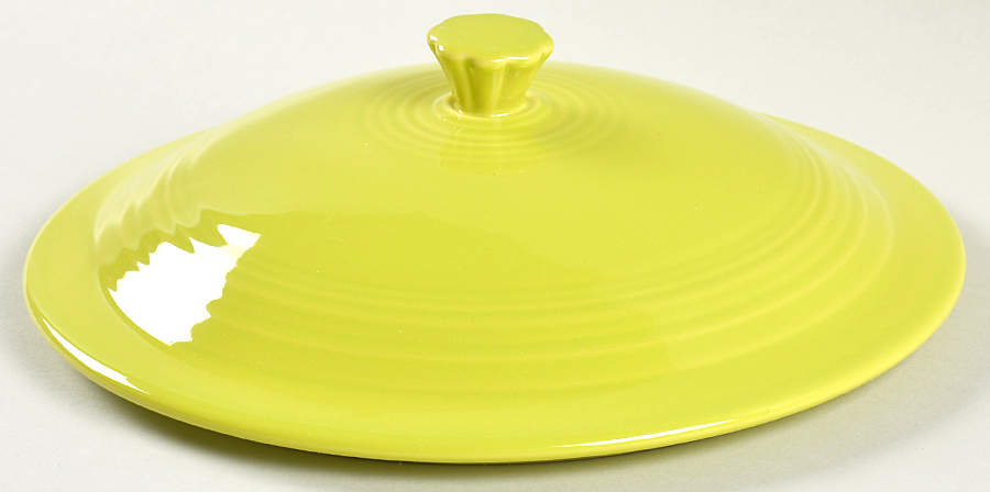 Fiesta Lemongrass (Intro 2009) Lid for 2.5 Quart Round Casserole by Homer Laughlin -1