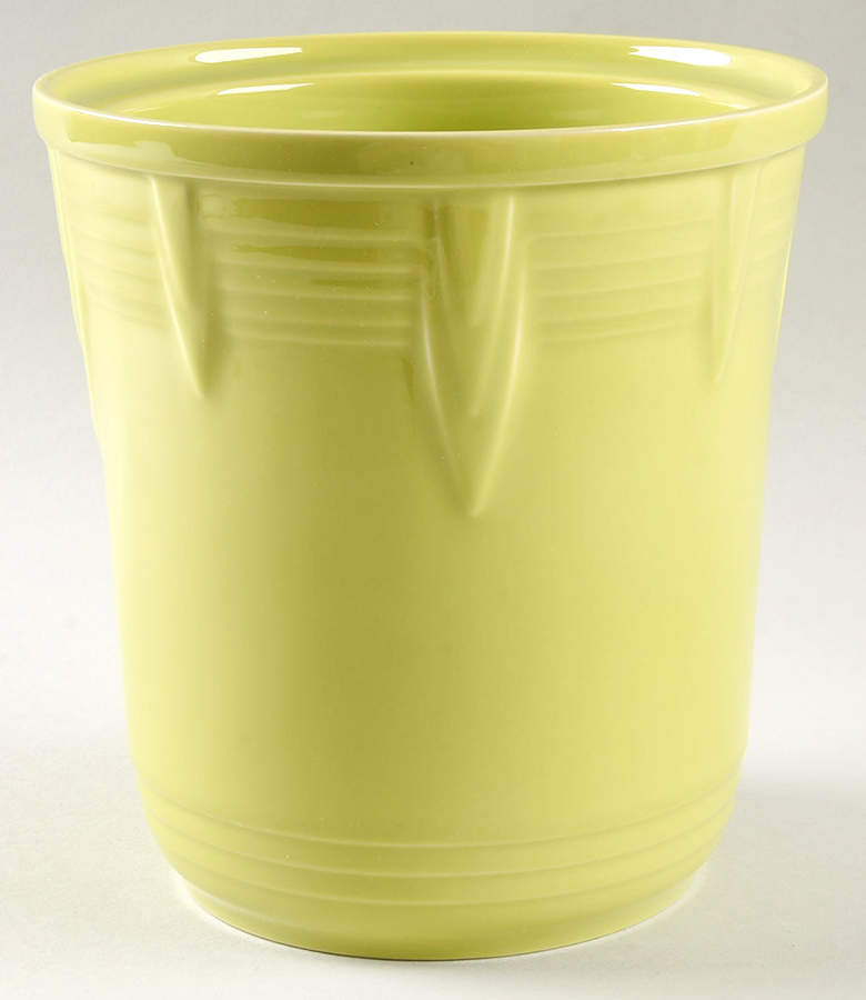 Fiesta Lemongrass (Intro 2009) Utensil Holder by Homer Laughlin -1