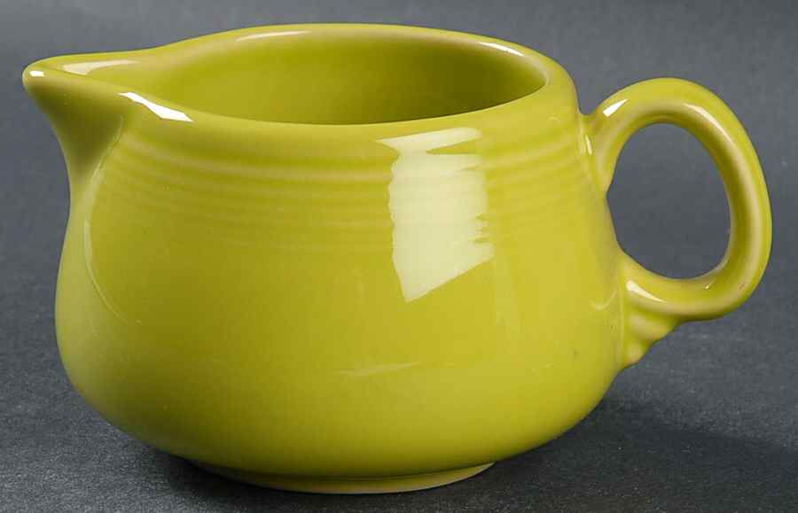 Fiesta Lemongrass (Intro 2009) Creamer by Homer Laughlin -1