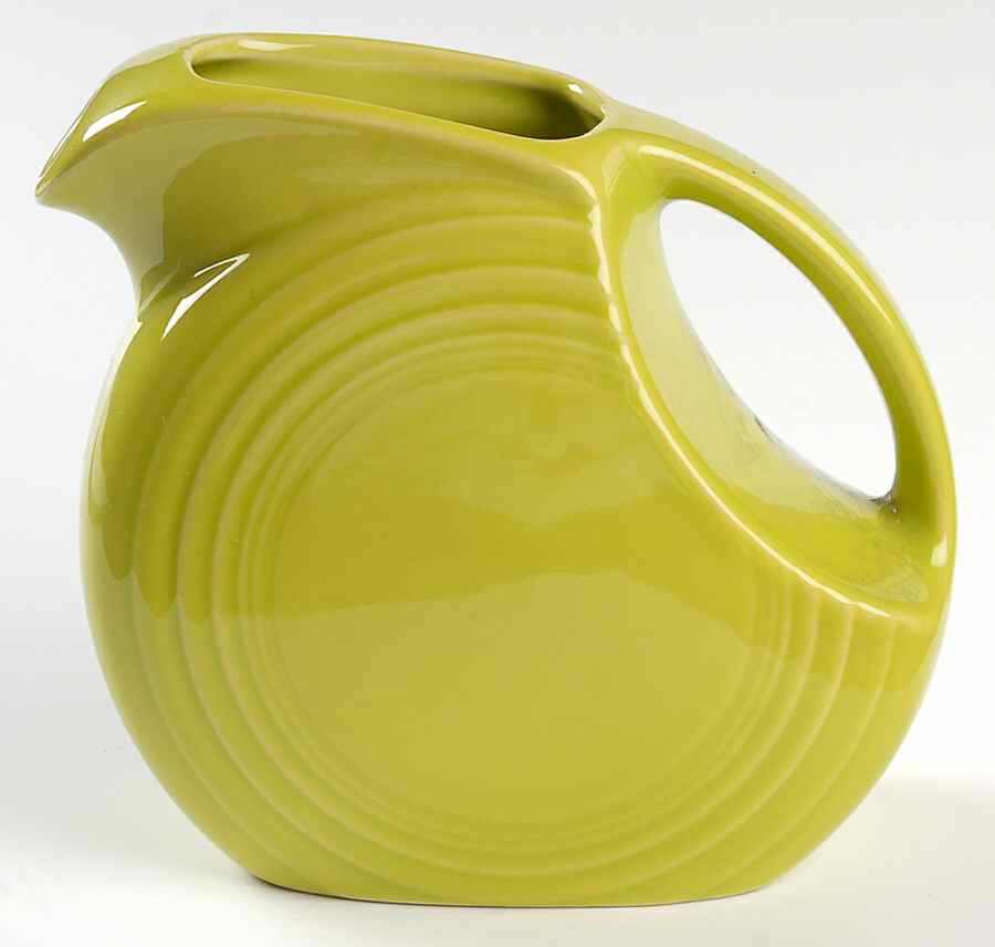 Fiesta Lemongrass (Intro 2009) 32 Oz Pitcher by Homer Laughlin -1