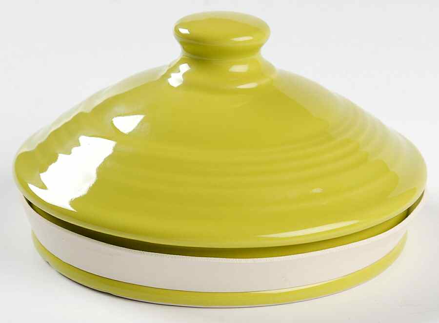 Fiesta Lemongrass (Intro 2009) Lid for Medium Canister by Homer Laughlin -1
