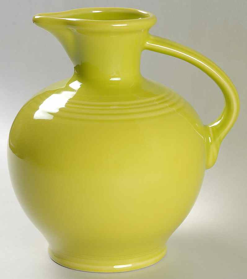 Fiesta Lemongrass (Intro 2009) Open Carafe by Homer Laughlin -1