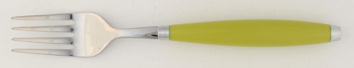 Fiesta Lemongrass (Intro 2009) Individual Salad Fork by Homer Laughlin -1