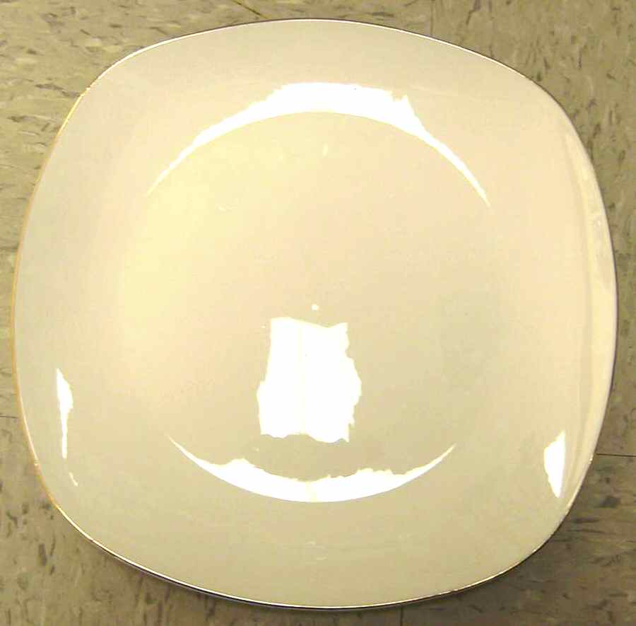 HTE1 Gold Trim Square Dinner Plate by Hotel Balfour-1