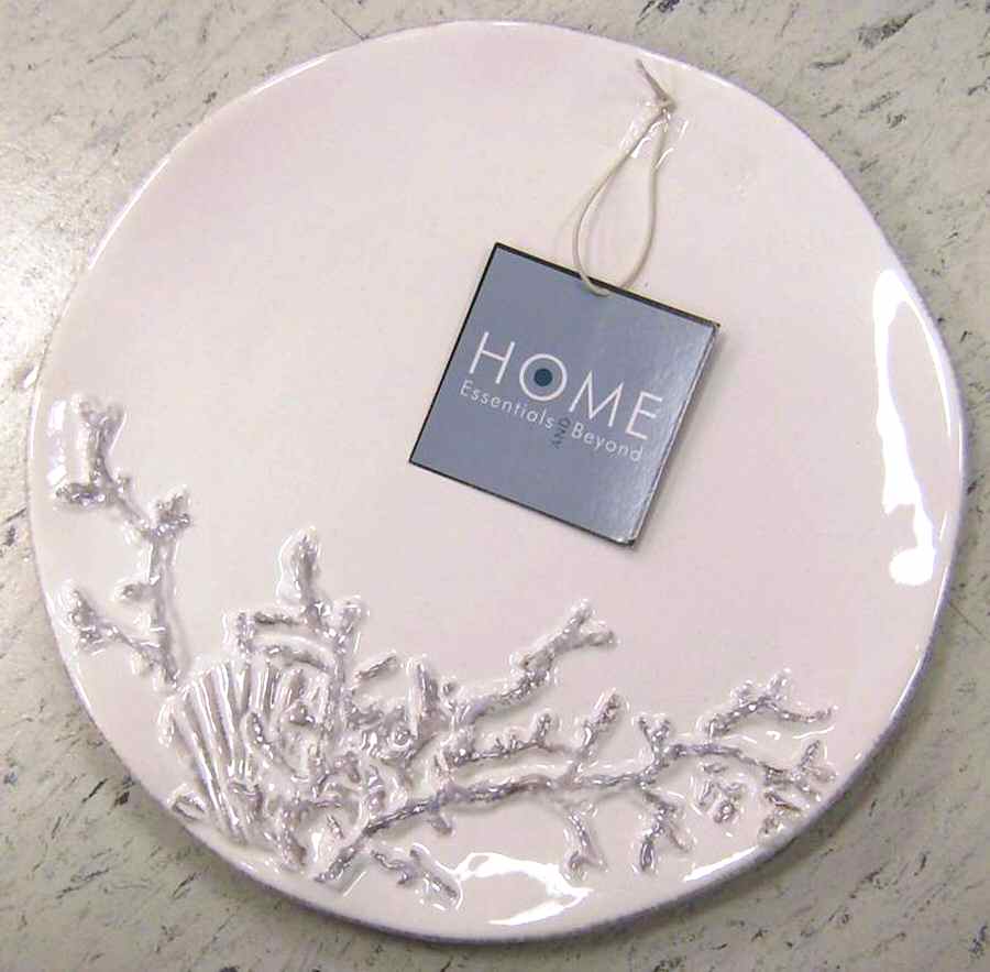 Reef White Salad/Dessert Plate by Home Essentials-1