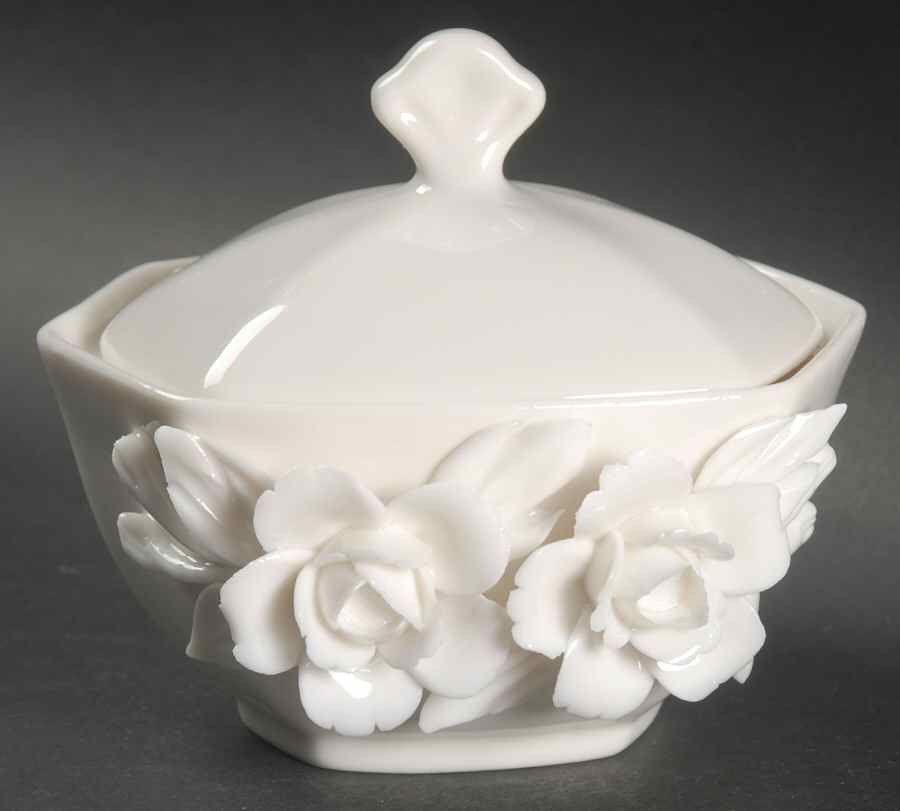 Rosemary Sugar Bowl & Lid by Home Essentials-1