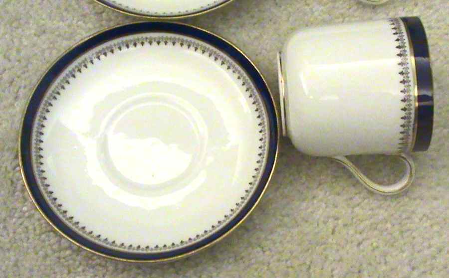 B623 Flat Cup & Saucer Set by Hammersley-1