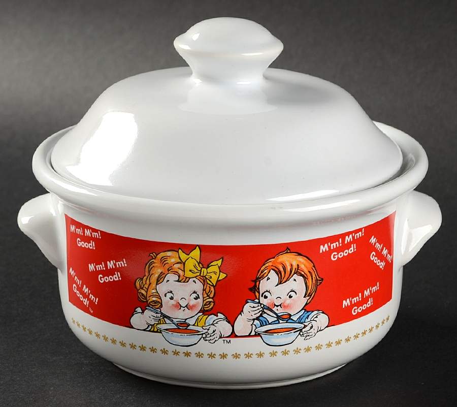 Campbell's Soup Covered Soup Bowl by Houston Harvest Gift Products-1