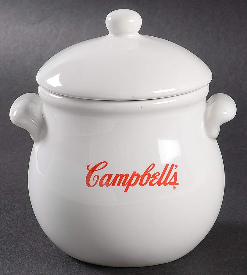 Campbell's Soup Sugar Bowl & Lid by Houston Harvest Gift Products-1