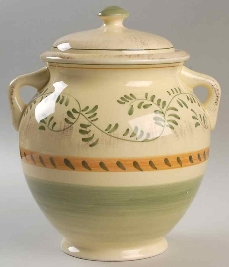 Amalfi Verde Extra Large Canister & Lid by Home Essentials-1