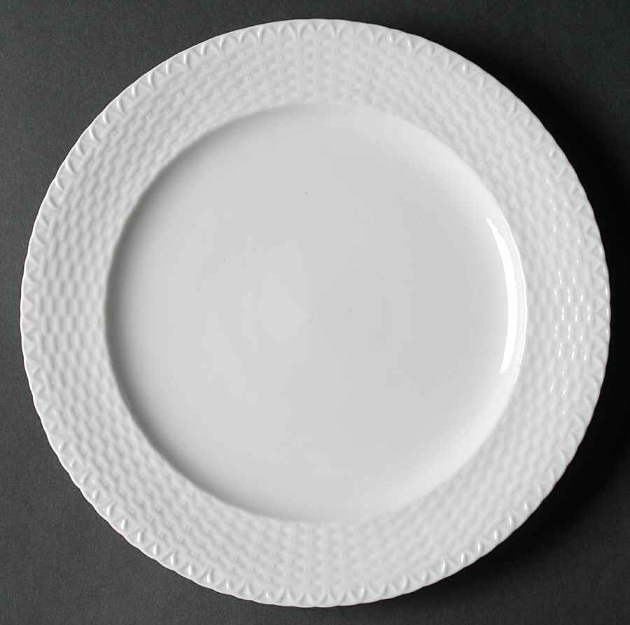 Basket Weave Dinner Plate by Home Essentials-1