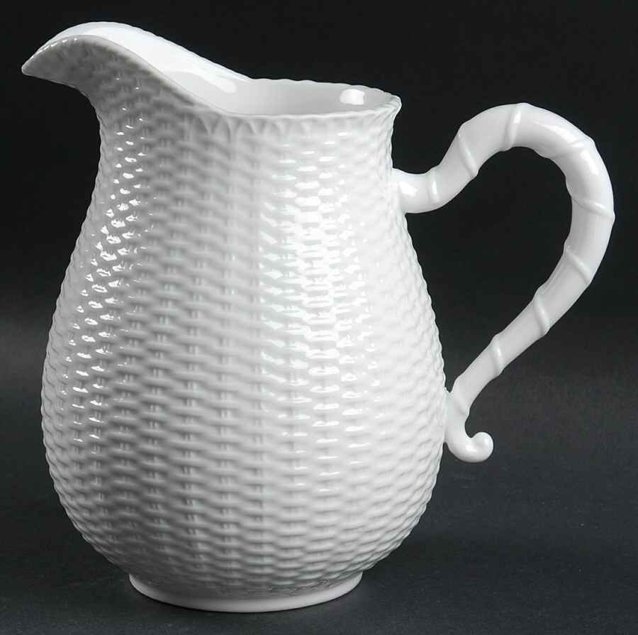 Basket Weave 40 Oz Pitcher by Home Essentials-1