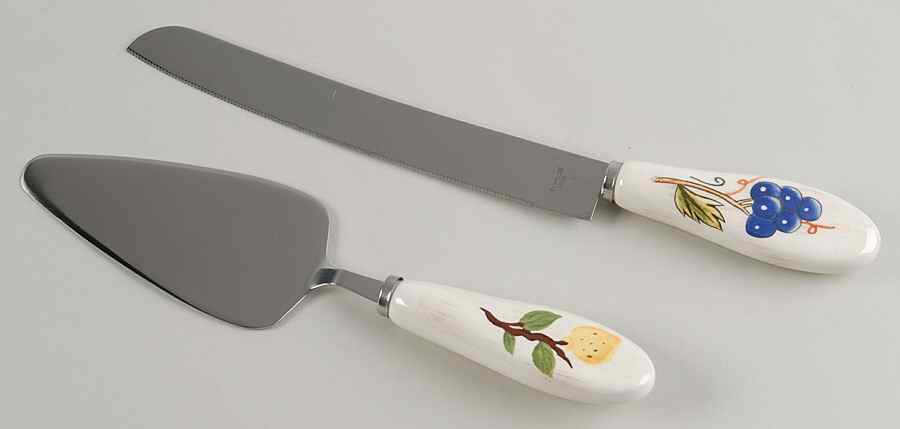 Granada (2 Pc) Cake Set (Knife and Server) by Home Essentials-1