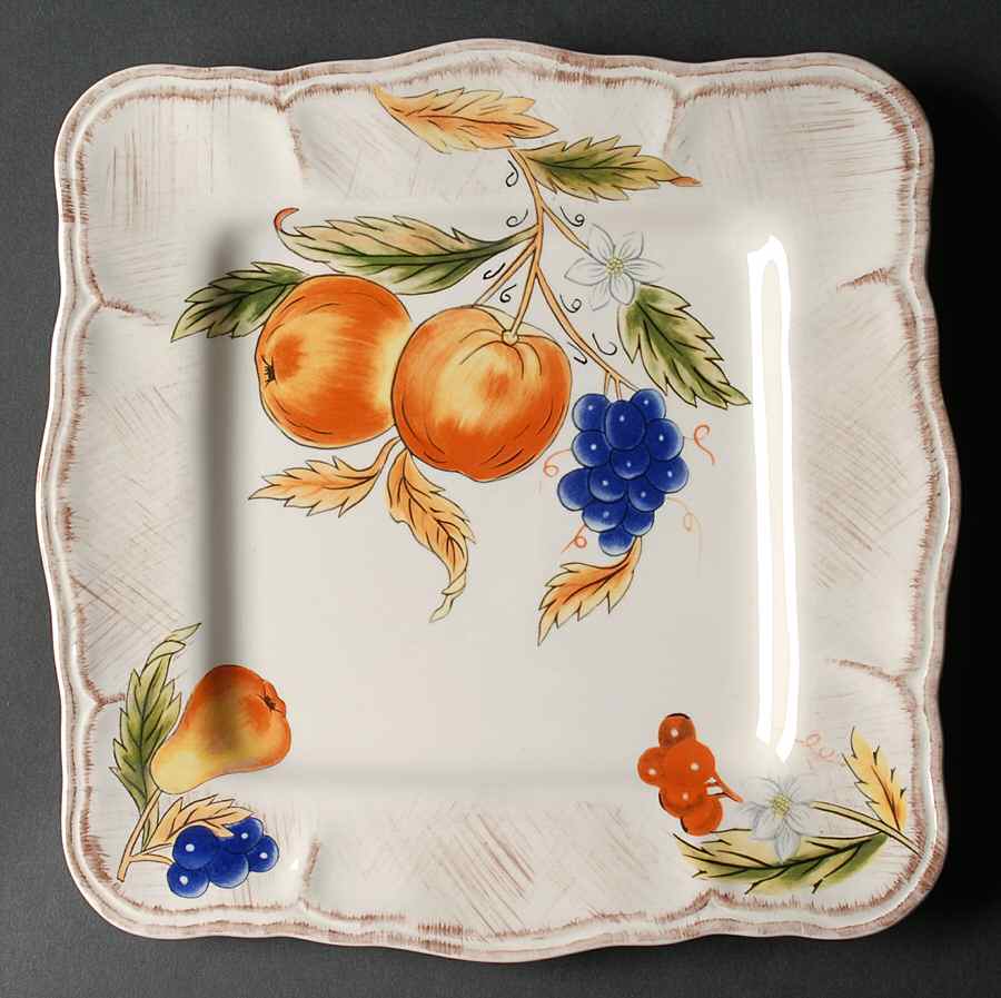 Granada Square Dinner Plate by Home Essentials-1