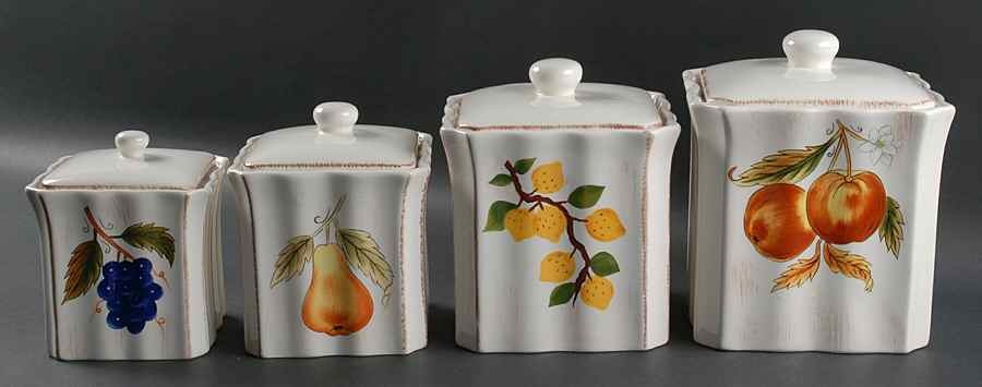 Granada (4 Piece) Canister Set (Box Set) by Home Essentials-1
