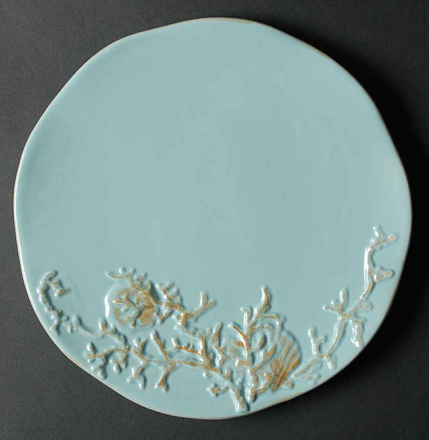 Reef Aqua Dinner Plate by Home Essentials-1