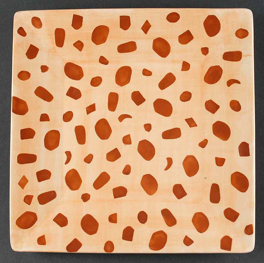 Safari Square Dinner Plate by Home Essentials-1
