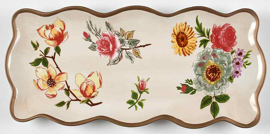Fantasia 12" Bread Tray by Home Essentials-1