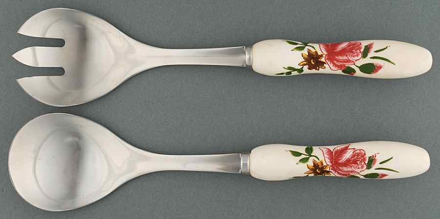 Fantasia (2 Piece) Salad Set with Stainless Bowl by Home Essentials-1