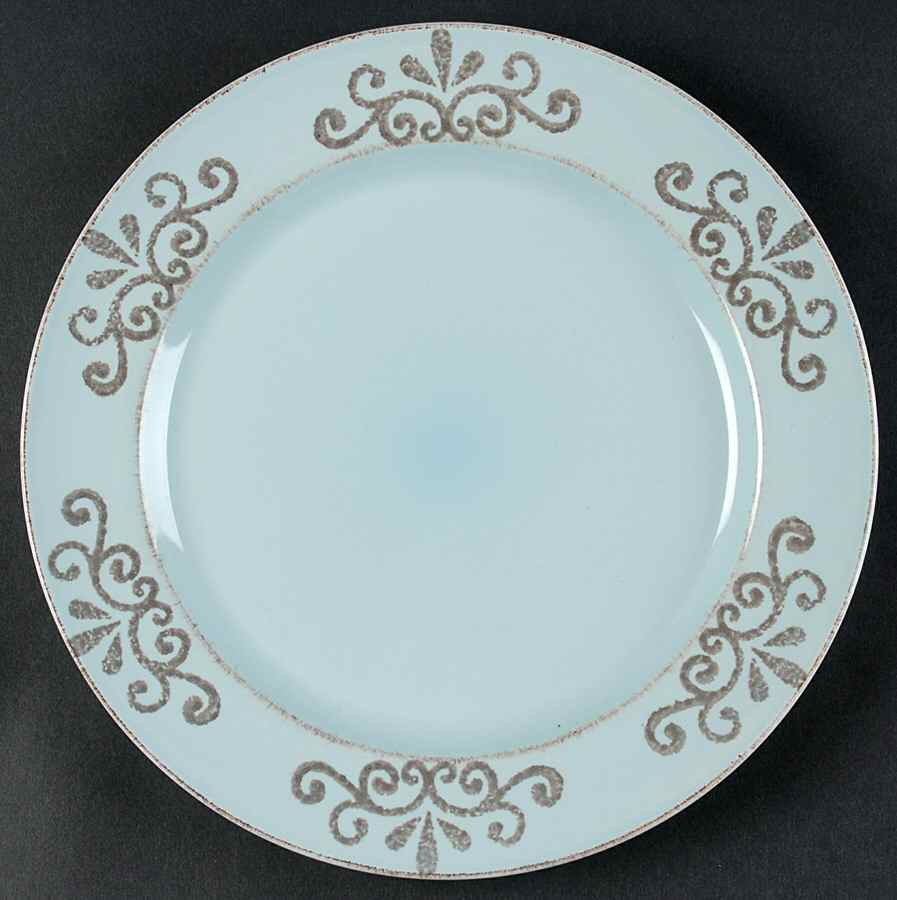 Athena Blue Dinner Plate by Home Essentials-1