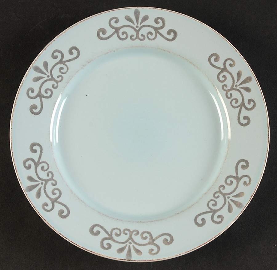 Athena Blue Salad Plate by Home Essentials-1