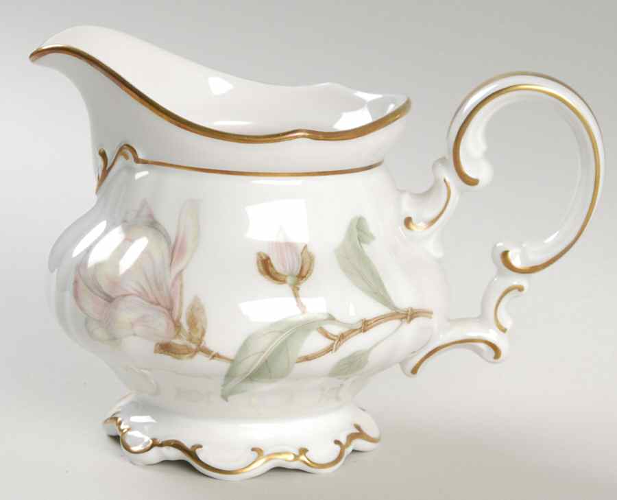 Magnolia (8230, Sylvia, White) Creamer by Hutschenreuther-1