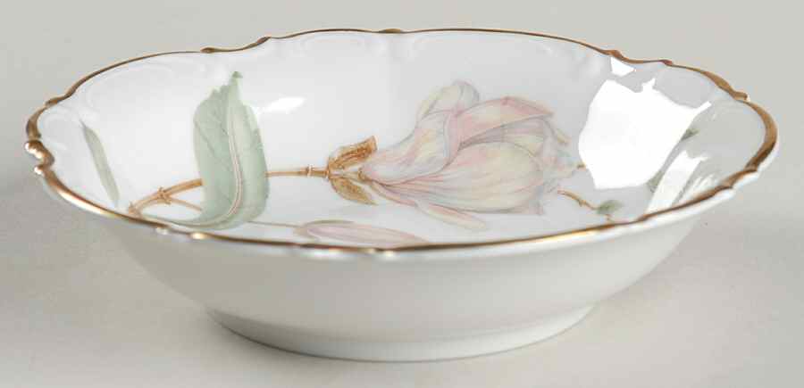 Magnolia (8230, Sylvia, White) Fruit/Dessert (Sauce) Bowl by Hutschenreuther-1