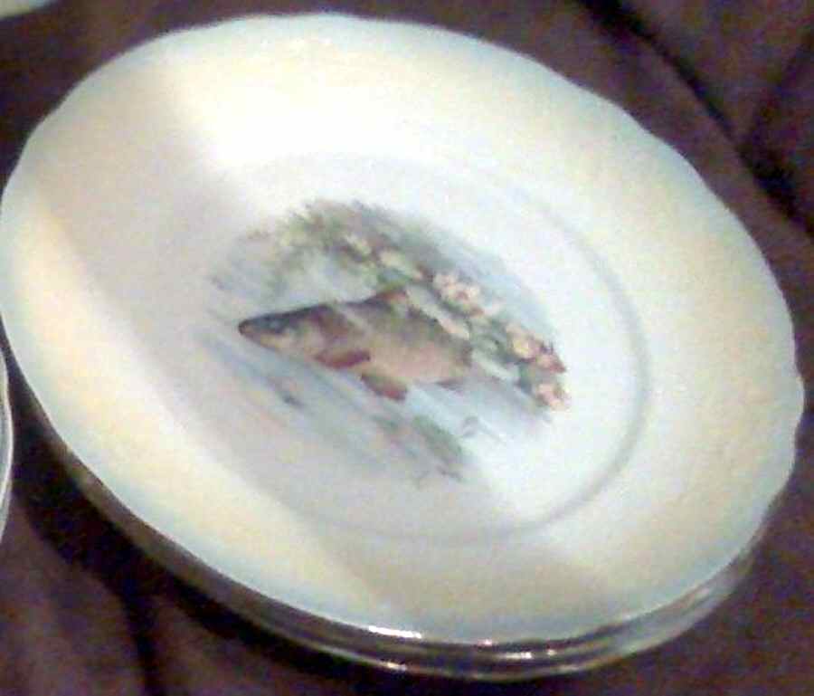 HNT3 Luncheon Plate by Huntington China -1