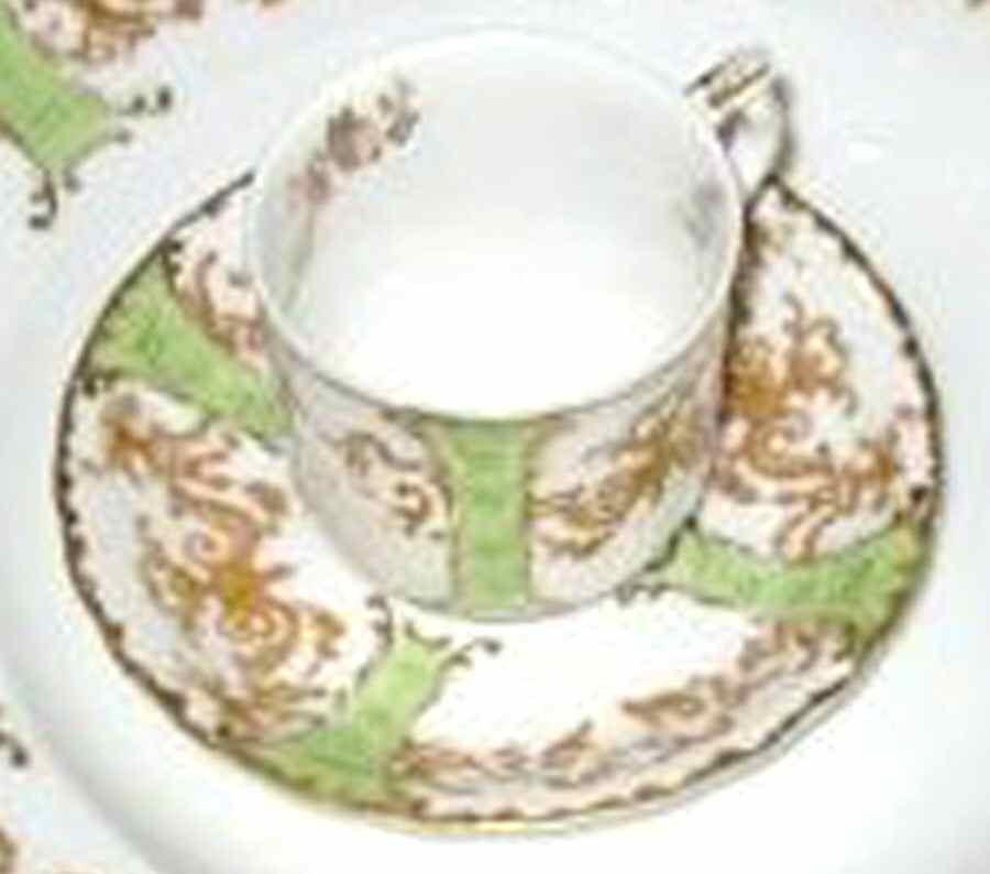 H3935 Flat Cup & Saucer Set by Haviland-1