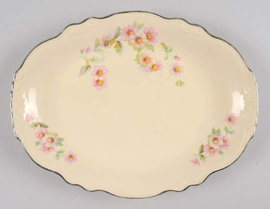 JJ59 11" Oval Serving Platter by Homer Laughlin -1