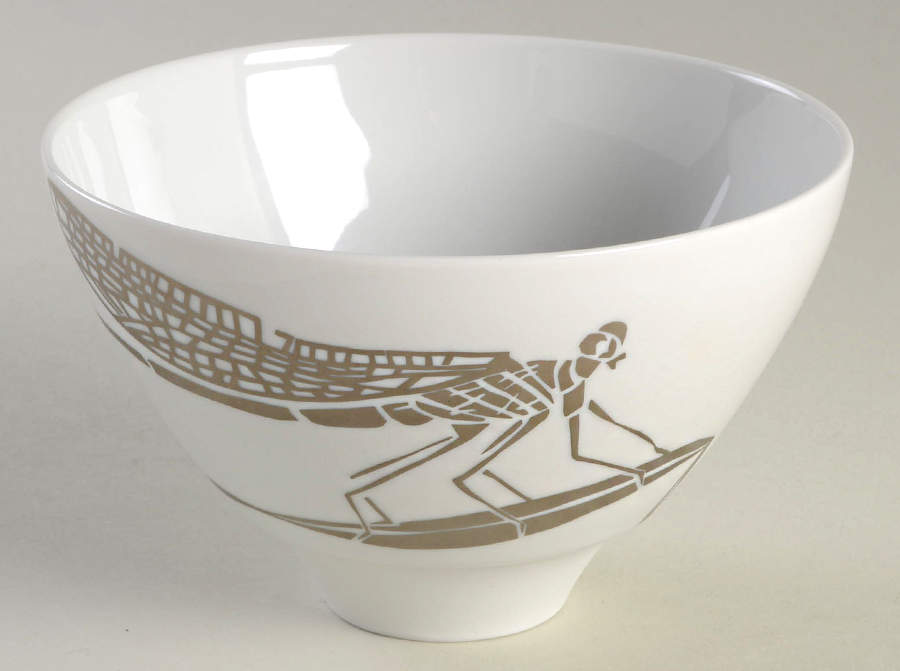 Outline Platinum 5" All Purpose Bowl by Hering Berlin-1