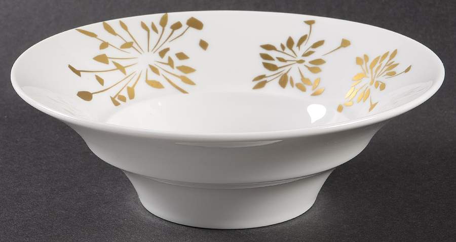 Outline Gold Soup/Cereal Bowl by Hering Berlin-1