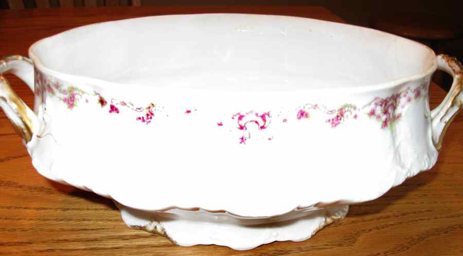 Schleiger 599-12 Tureen No Lid by Haviland-1