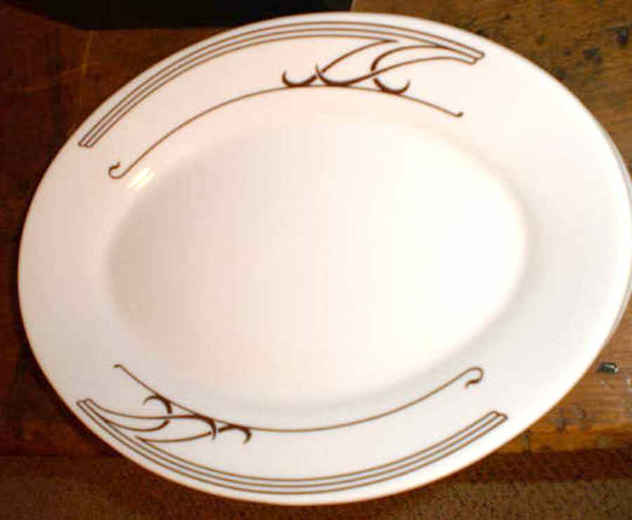 HLC3803 Dinner Plate by Homer Laughlin -1