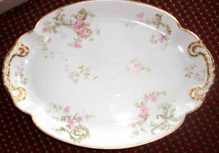 Schleiger 144-11 12" Oval Serving Platter by Haviland-1