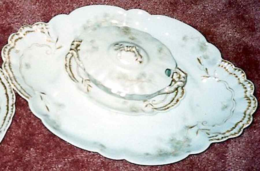 Schleiger 431-7 14" Oval Serving Platter by Haviland-1