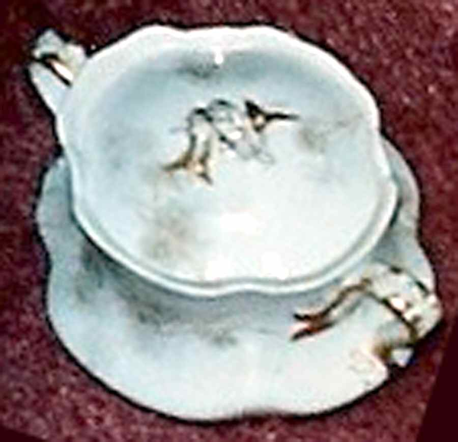 Schleiger 431-7 Sugar Bowl & Lid by Haviland-1