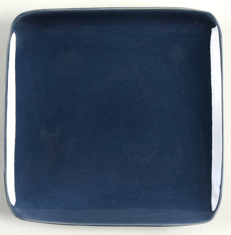 Retro Charcoal Salad Plate by Home Trends-1