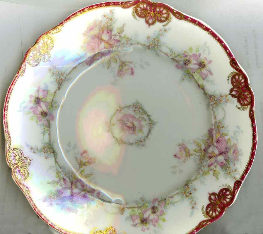 Schleiger 1067-3 Luncheon Plate by Haviland-1