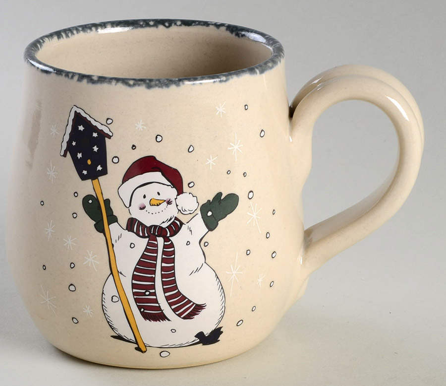 Snowman Mug by Home & Garden Party-1