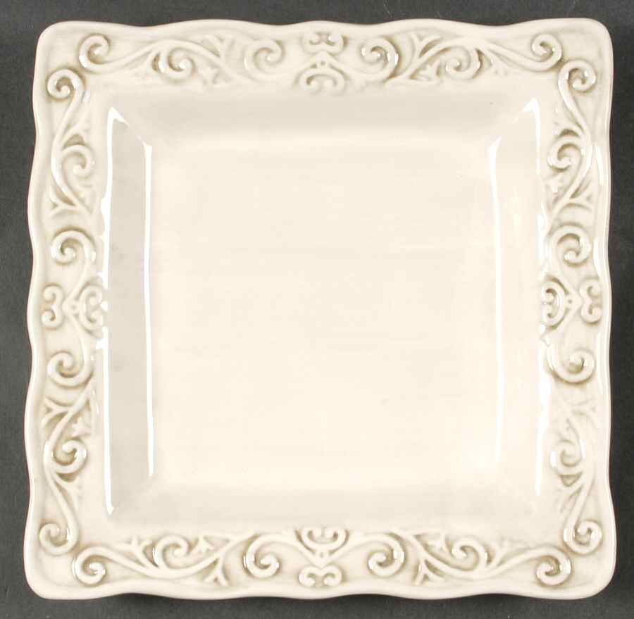 Valencia Square Luncheon Plate by Home Essentials-1