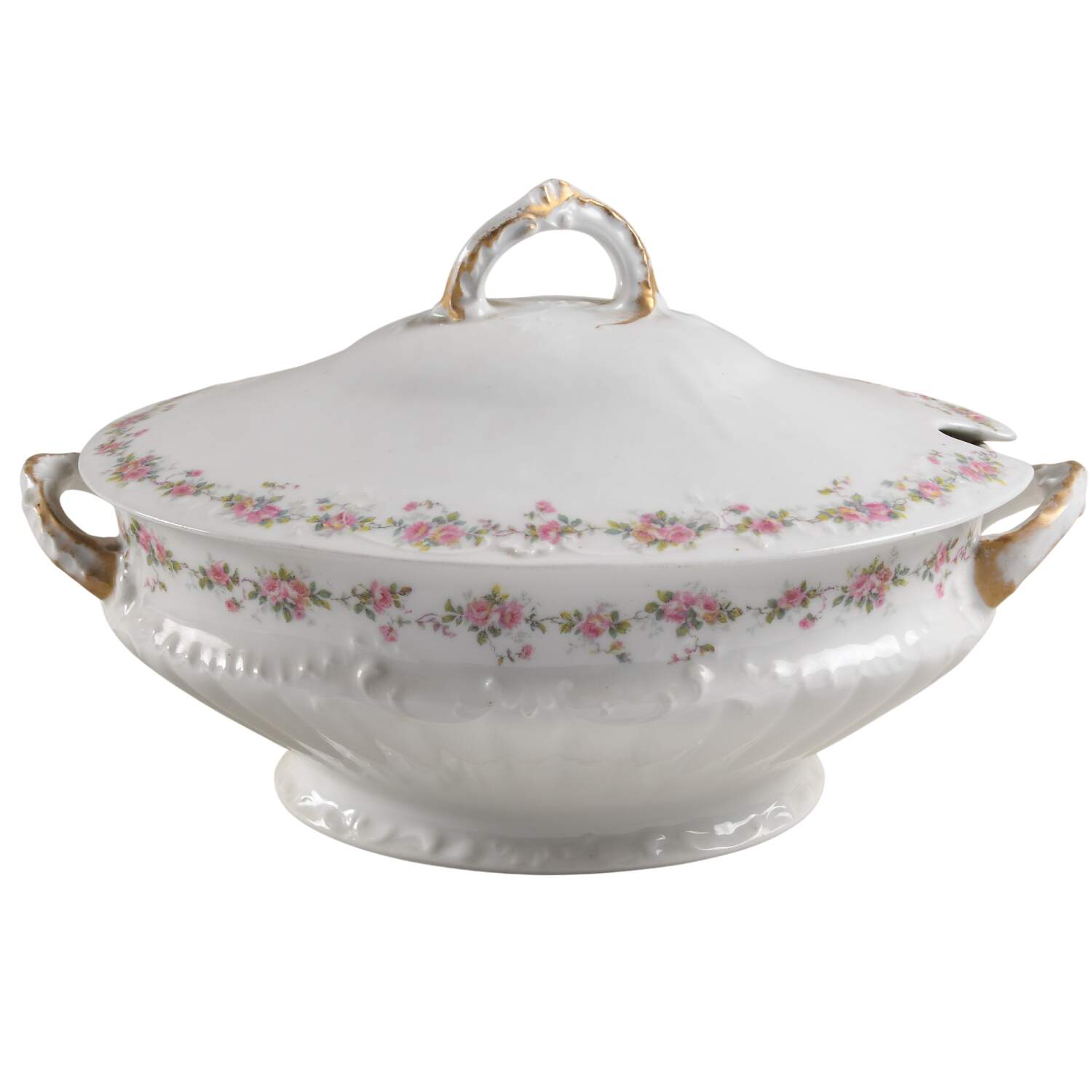 Schleiger 350-7 Oval Covered Vegetable by Haviland-1